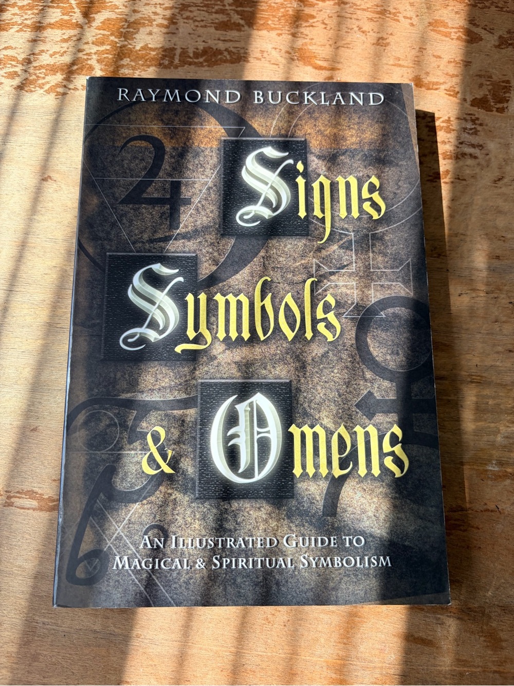 Signs Symbols & Omens by Raymond Buckland | Illustrated Occult Symbol Guide